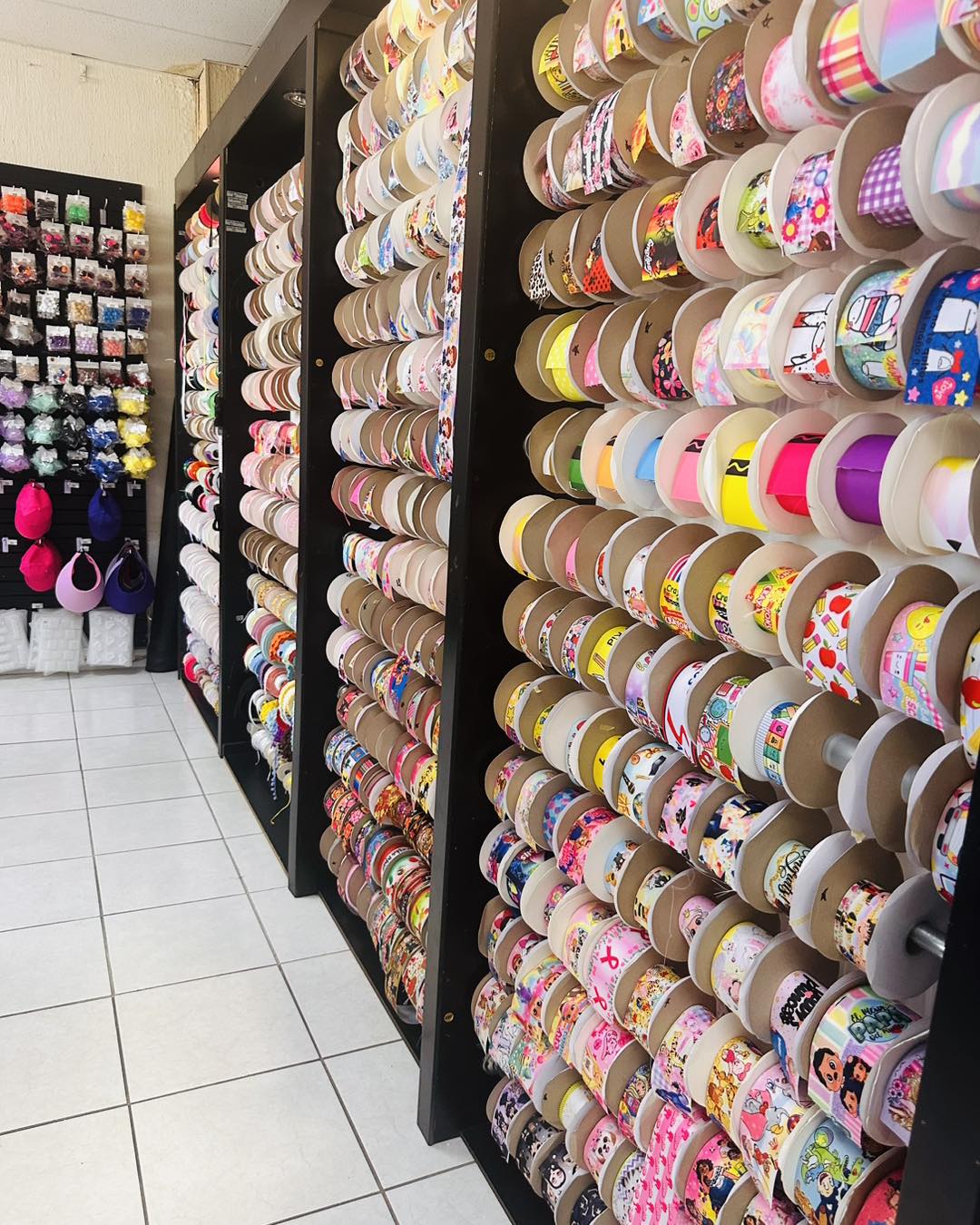 mostradores de listones